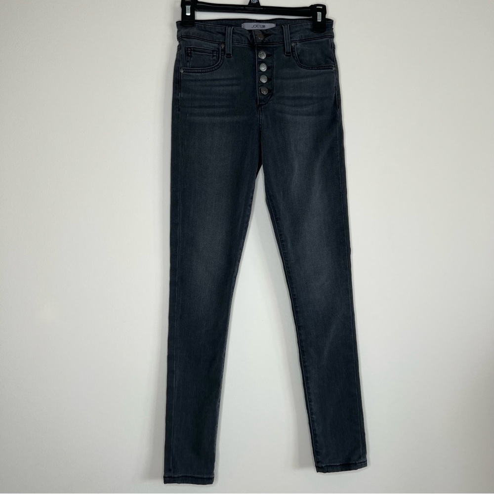 ! JOE'S HIGH RISE CURVY SKINNY ANKLE JEANS